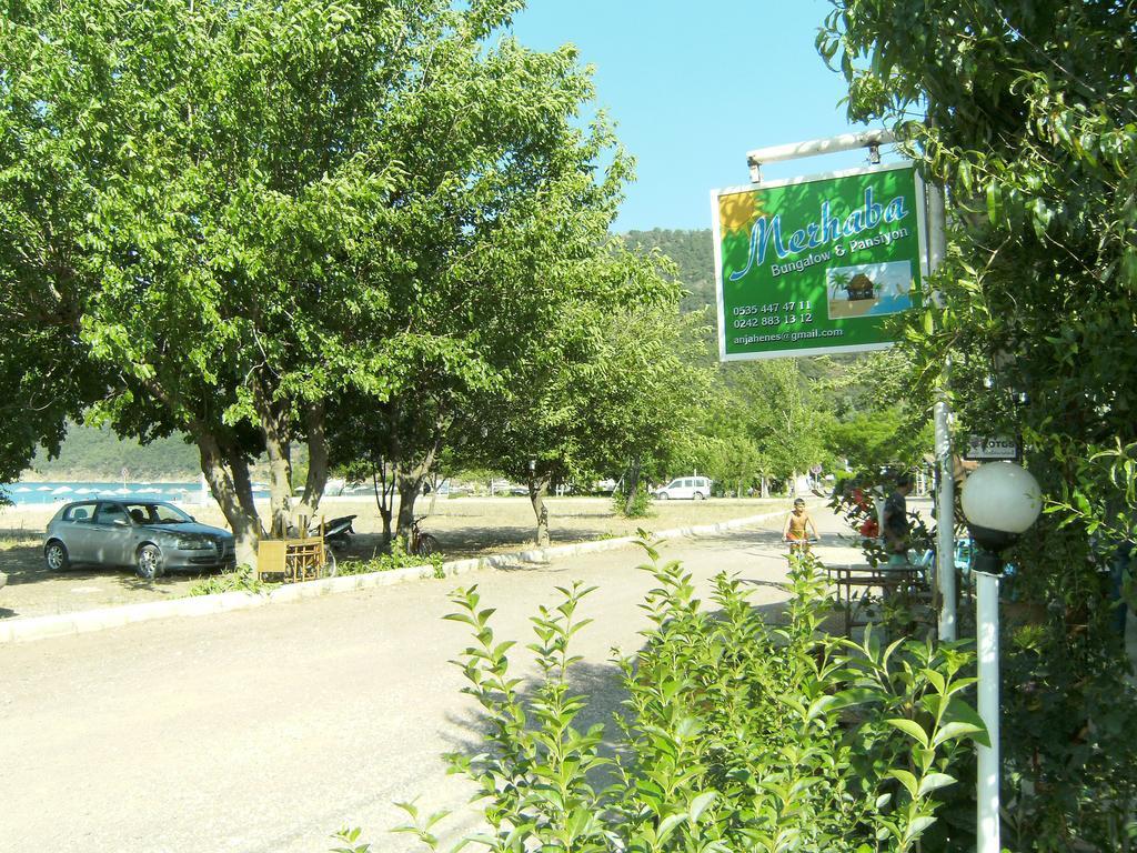 Hôtel Merhaba Bungalow à Beykonak Extérieur photo